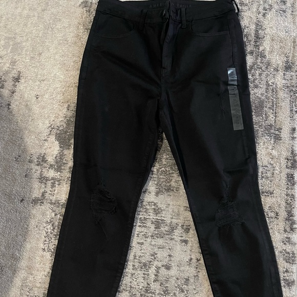 AEO Distressed Jeggings - Picture 3 of 4